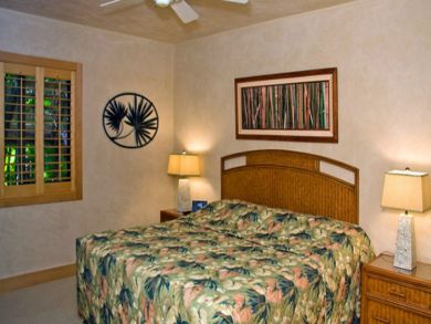 Master bedroom with king bed